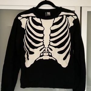 Skeleton crewneck
